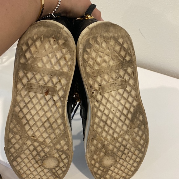 Giuseppe zanotti Black croc high top sneakers - Picture 5 of 5